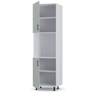 alpha-HL2143M05-2958315 MODEST ΣΤΗΛΗ ΚΟΥΖΙΝΑΣ ΓΚΡΙ 60X57X214CM