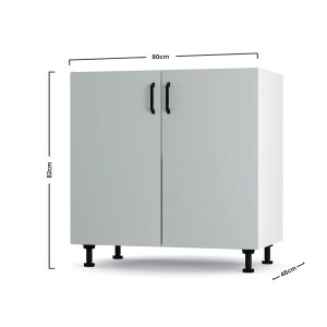 alpha-L8082M05-2958326 MODEST ΚΑΤΩ ΝΤΟΥΛΑΠΙ ΓΚΡΙ 80X48X82CM