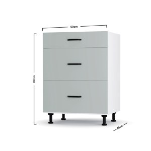 alpha-LD1260M05-2958330 MODEST ΚΑΤΩ ΝΤΟΥΛΑΠΙ ΣΥΡΤΑΡΙΕΡΑ ΓΚΡΙ  60X48X82ΕΚ