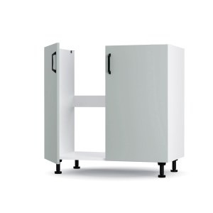 alpha-LS8082M05-2958334 MODEST ΚΑΤΩ ΝΤΟΥΛΑΠΙ ΝΕΡΟΧΥΤΗ ΓΚΡΙ 80X48X82CM