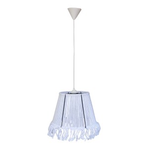 alpha-MEC-201752F1-4219 ΦΩΤΙΣΤΙΚΟ ΚΡΕΜΑΣΤΟ ΜΟΝΟΦΩΤΟ ΛΕΥΚΟ Ε27 Φ30X85CM