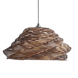 alpha-MEC-5114-1-1686 ΦΩΤΙΣΤΙΚΟ ΚΡΕΜΑΣΤΟ ΜΟΝΟΦΩΤΟ PVC ΚΑΦΕ Ε27 Φ40X65ΕΚ