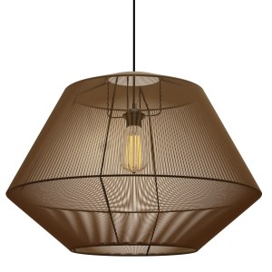 alpha-MEC-80460BROWN-18650 ΚΡΕΜΑΣΤΟ ΜΟΝΟΦΩΤΟ ΦΩΤΙΣΤΙΚΟ ΚΑΦΕ 804 Ε27 Φ60X120CM