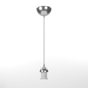 alpha-MED-L3-1819 ΚΑΛΩΔΙΟ ΜΟΝΟΦΩΤΟ ΥΦΑΣΜΑΤΙΝΟ ΓΚΡΙ 150CM Ε27