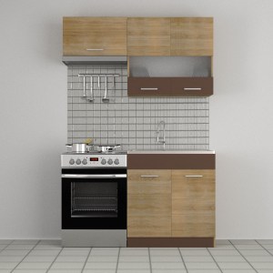 alpha-SO-ALINASET2.2-2181 ΚΟΥΖΙΝΑ ALINA ΣΕΤ 2.2 (ΔΥΝΑΤ. ΕΠΕΚΤΑΣΗΣ) ΣΟΝΟΜΑ-ΜΟΚΚΑ ΣΕΤ 3 ΚΟΥΤΙΩΝ (2, 2 ΤΡΕΧ.ΜΕΤΡΑ)