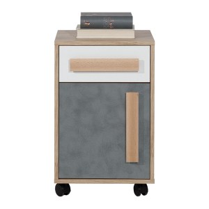 alpha-SO-AYGO1D1DR-3877 ΝΤΟΥΛΑΠΙ ΓΡΑΦΕΙΟΥ AYGO ΣΟΝΟΜΑ-ΛΕΥΚΟ 40.8X39.6X63.7CM