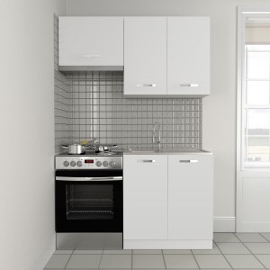 alpha-SO-CSET2-2W-2251 ΚΟΥΖΙΝΑ CHARLOTTE ΣΕΤ 2.2 ΛΕΥΚΗ ΜΕ ΜΕΤΑΛΛΙΚΑ ΧΕΡΟΥΛΙΑ