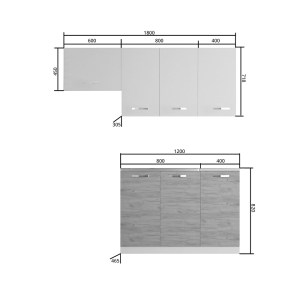 alpha-SO-CSET3WO-13922 ΚΟΥΖΙΝΑ CHARLOTTE ΣΕΤ 3 ΛΕΥΚΗ-ΦΥΣ. ΔΡΥΣ ΜΕ ΜΕΤΑΛΛΙΚΑ ΧΕΡΟΥΛΙΑ ΣΕΤ 5 ΚΟΥΤΙΩΝ 3 ΤΡΕΧ. ΜΕΤΡΑ