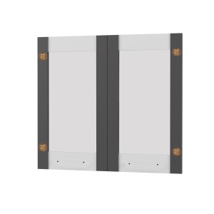 alpha-SO-CV80G-3-16353 ΑΝΩ ΠΟΡΤΑΚΙΑ-ΤΖΑΜΙ CHARLOTTE ΓΡΑΦΙΤΗ 80X71.8X1.6CM