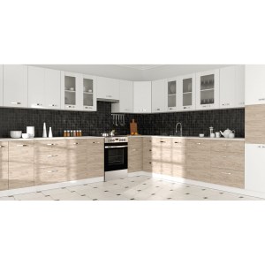 alpha-SO-CV80W-15951 CHARLOTΤE ΠΑΝΩ ΝΤΟΥΛΑΠΙ 80X30.5X71.8ΕΚ ΜΕ ΜΕΤΑΛΛΙΚΑ ΧΕΡΟΥΛΙΑ ΛΕΥΚΟ
