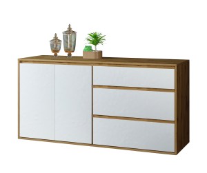 alpha-SO-NITRO2D3DRW-2347 ΜΠΟΥΦΕΣ NITRO SOFT ΛΕΥΚΟ ΜΕ ΒΕΛΑΝΙΔΙΑ 160X40X80CM
