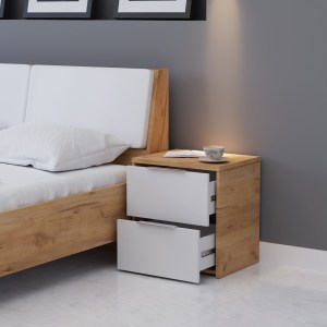 alpha-TO-AVANTIBEDSIDE-16463 ΚΟΜΟΔΙΝΟ AVANTI ΧΡΥΣΟΣ ΔΡΥΣ-ΛΕΥΚΟ 49.8X39.7X53.7CM