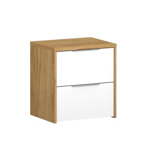 alpha-TO-AVANTIBEDSIDE-2535 ΚΟΜΟΔΙΝΟ AVANTI ΧΡΥΣΟΣ ΔΡΥΣ-ΛΕΥΚΟ 49.8X39.7X53.7CM