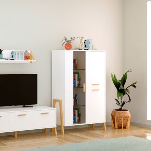 alpha-TO-BELLE1W2DWHITE-1348904 ΒΙΤΡΙΝΑ BELLE ΛΕΥΚΟ 102.5X41X152.5CM