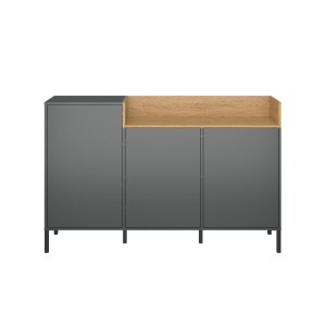alpha-TO-BERIL3D-17290 ΜΠΟΥΦΕΣ BERIL ΑΝΘΡΑΚΙ-ΧΡΥΣΟ ΔΡΥΣ 155.1X42X98.6CM