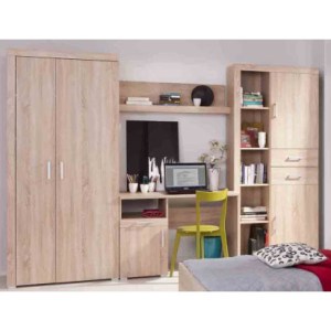 alpha-TO-DAMREG2D2S-16794 DAMIS 90.5X35X203ΕΚ ΝΤΟΥΛΑΠΑ ΡΑΦΙΕΡΑ ΜΕ ΣΥΡΤΑΡΙΑ SONOMA