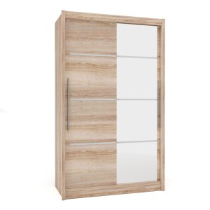 alpha-TO-ILO130S-16425 ΝΤΟΥΛΑΠΑ ΔΙΦΥΛΛΗ ILONA SONOMA 130X61X215ΕΚ MDF