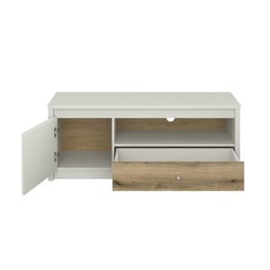 alpha-TO-KARIN1D1S130TV-2957876 ΕΠΙΠΛΟ TV KARIN CASHMERE-EVOKE OAK 126X36.5X50CM