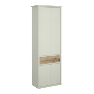 alpha-TO-KARINSZF4D1S70-14830 ΝΤΟΥΛΑΠΑ ΔΙΦΥΛΛΗ KARIN CASHMERE-EVOKE OAK 70X42X210.5CM