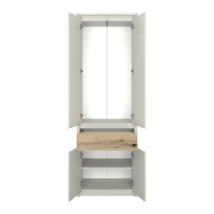 alpha-TO-KARINSZF4D1S70-2957893 ΝΤΟΥΛΑΠΑ ΔΙΦΥΛΛΗ KARIN CASHMERE-EVOKE OAK 70X42X210.5CM