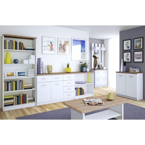 alpha-TO-KOM2D1SWH-15044 ΚΟΜΟΤΑ ΚΟΜ2D1S 80X33X85ΕΚ ΛΕΥΚΟ-ΣΟΝΟΜΑ