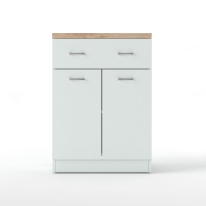 alpha-TO-KOM2D1SWH-2600 ΚΟΜΟΤΑ ΚΟΜ2D1S 80X33X85ΕΚ ΛΕΥΚΟ-ΣΟΝΟΜΑ