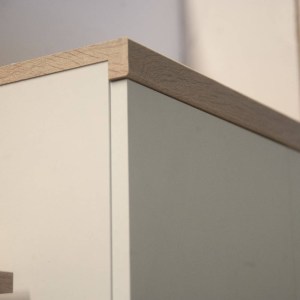 alpha-TO-KOM2D5SWH-14664 ΜΠΟΥΦΕΣ 120X33X85ΕΚ TOP MIX2D5S ΛΕΥΚΟ-SONOMA ΜΕ 5 ΣΥΡΤΑΡΙΑ