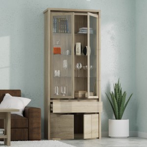 alpha-TO-NORT2D2W1S-16544 ΒΙΤΡΙΝΑ NORTON ΔΙΦΥΛΛΗ 88X40X210ΕΚ ΣΟΝΟΜΑ ΔΥΟ ΠΟΡΤΕΣ