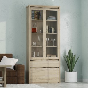 alpha-TO-NORT2D2W1S-2699 ΒΙΤΡΙΝΑ NORTON ΔΙΦΥΛΛΗ 88X40X210ΕΚ ΣΟΝΟΜΑ ΔΥΟ ΠΟΡΤΕΣ