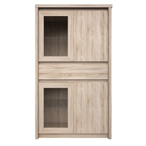 alpha-TO-NORWIT2D2W1S-2714 ΒΙΤΡΙΝΑ NORTON ΤΕΤΡΑΦΥΛΛΗ 87X40X153.5ΕΚ ΜΕ ΣΥΡΤΑΡΙ ΣΟΝΟΜΑ ΦΥΣΙΚΟ