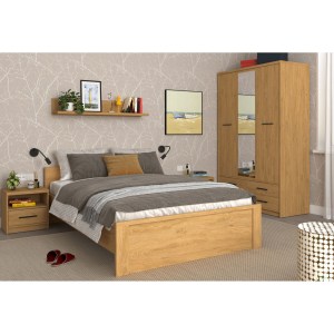 alpha-TO-PAVI160-2640083 ΚΡΕΒΑΤΙ PAVI ΔΙΠΛΟ ΒΕΛΑΝΙΔΙΑ ΧΩΡΙΣ ΠΑΤΩΜΑ 160X200CM