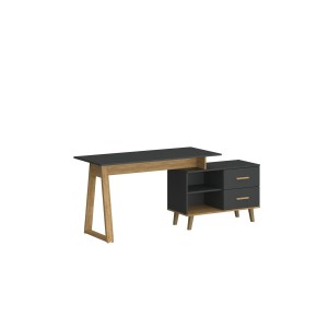 alpha-TO-PLUTONSET3-2958980 ΣΥΝΘΕΣΗ ΓΡΑΦΕΙΟΥ PLUTON SET 3 (ΣΕΤ 2ΤΜΧ) ΑΝΘΡΑΚΙ-ΧΡΥΣΟ ΔΡΥΣ