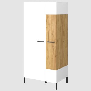 alpha-TO-SANT2DWH-3894 ΔΙΦΥΛΛΗ ΝΤΟΥΛΑΠΑ SANTES ΧΡΥΣΟ ΔΡΥΣ-ΛΕΥΚΟ 90X60X197.5CM