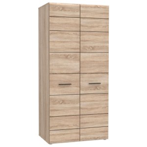 alpha-TO-SOLO2D-14132 ΝΤΟΥΛΑΠΑ ΔΙΦΥΛΛΗ SOLO SONOMA-WENGE 91X58X197CM