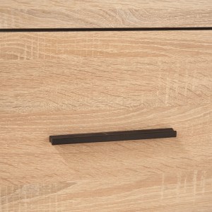 alpha-TO-SOLO3D2S-14151 ΝΤΟΥΛΑΠΑ ΤΡΙΦΥΛΛΗ SOLO3D2S SONOMA WENGE 136X58X197CM