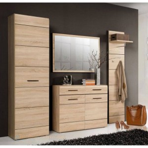 alpha-TO-SOLOHALLC-16138 ΝΤΟΥΛΑΠΑ ΜΟΝΟΦΥΛΛΗ ΕΙΣΟΔΟΥ SOLO 55X34X197 SONOMA WENGE ΚΑΙ MDF