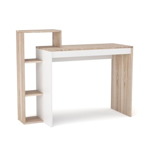 alpha-TO-TAB110NSO-16738 ΓΡΑΦΕΙΟ 110ΝSΟ SONOMA-ΛΕΥΚΟ 110X40X90CM
