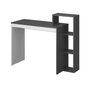 alpha-TO-TABLE110NGR-2956867 ΓΡΑΦΕΙΟ 110ΝSΟ ΓΡΑΦΙΤΗ-ΛΕΥΚΟ 110X40X90CM
