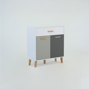 alpha-TO-TIMMYCHEST2D1S-2957106 ΚΟΜΟΤΑ TIMMY ΛΕΥΚΟ-ΓΡΑΦΙΤΗ-ΓΚΡΙ 84X36X92CM