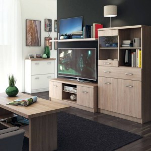 alpha-TO-TOPMIXSET3-3044 ΣΥΘΕΣΗ ΤΗΛΕΟΡΑΣΗΣ TOP MIX 200X42X150CM SONOMA