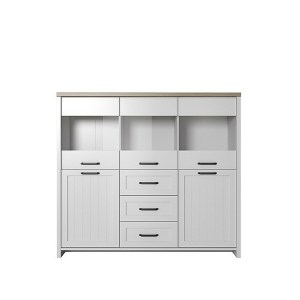 alpha-TO-VERNEBAR-13707 VERNE BAR 147.9X37.2X132.7CM ΛΕΥΚΟ-ΦΥΣΙΚΟΣ ΔΡΥΣ