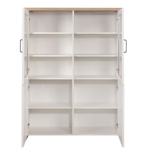 alpha-TO-VERNEWIT2W2D-16615 BΙΤΡΙΝΑ VERNE ΔΙΦΥΛΛΗ  114.8X37.2X153CM ΛΕΥΚΟ-ΦΥΣΙΚΟΣ ΔΡΥΣ