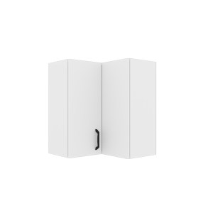 alpha-WG6072M02-14948 MODEST ΠΑΝΩ ΝΤΟΥΛΑΠΙ ΓΩΝΙΑΚΟ ΛΕΥΚΟ 60-60X32X72CM