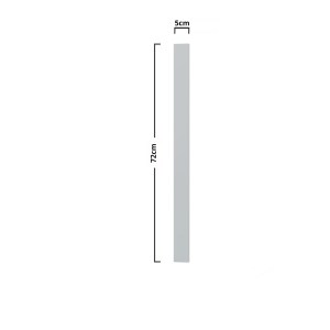 alpha-WP572M04-2958217 MODEST ΚΑΤΑΦΡΑΓΗ ΝΤΟΥΛΑΠΙΟΥ ΓΚΡΙ 5X1.6X72CM
