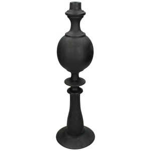 Artelibre - 05152411 ΚΗΡΟΠΗΓΙΟ ΜΑΥΡΟ POLYRESIN 13X13X44CM