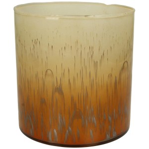 Artelibre - 05152852 ΚΗΡΟΠΗΓΙΟ ΠΟΡΤΟΚΑΛΙ ΓΥΑΛΙ 15X15X16CM