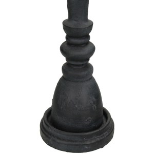 Artelibre - 05153466 ΚΗΡΟΠΗΓΙΟ ΜΑΥΡΟ POLYRESIN 8.5X8.5X25CM