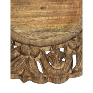 Artelibre - 05153507 ΔΙΣΚΟΣ ΞΥΛΟ ΚΑΦΕ 30X30X2.5CM