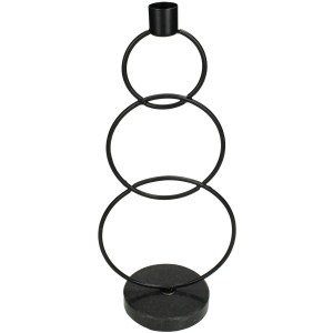 Artelibre - 05153658 ΚΗΡΟΠΗΓΙΟ ΜΑΥΡΟ ΜΕΤΑΛΛΟ 13X8.5X29.5CM