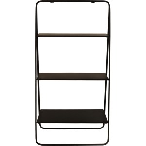 Artelibre - 05154100 ΡΑΦΙΕΡΑ ΜΑΥΡΟ ΜΕΤΑΛΛΟ 57X37X110CM